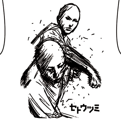 「『セトウツミ』両面プリントTシャツ [ラクガキ攻防戦]」