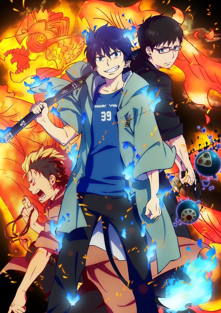 アニメ「青の祓魔師 京都不浄王篇」ティザービジュアル - 「青エク 