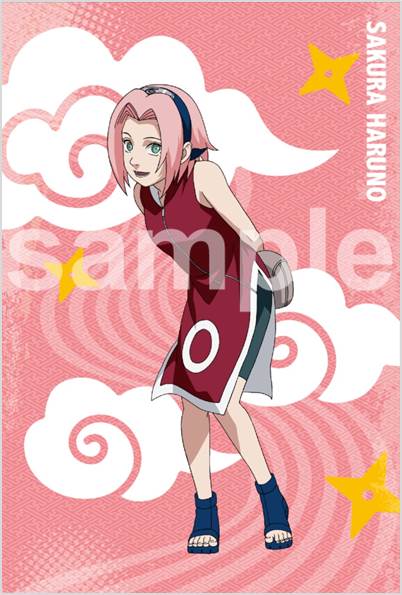 NARUTO J-WORLD限定 トレーディング クリアポストカード サクラ クリアポストカード - 「NARUTO」忍戦ツアーがパワーアップ