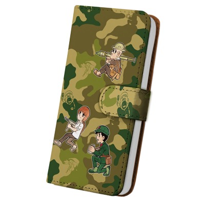 「『マカロニほうれん荘』全面印刷手帳型iPhone・スマホケース【TypeA】」
