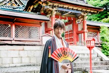 曇天火に扮する福士蒼汰。