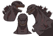 ゴジラのビジュアル。