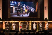 「進撃！巨人中学校×進撃の巨人“進撃祭”Reading & Live Event」の様子。