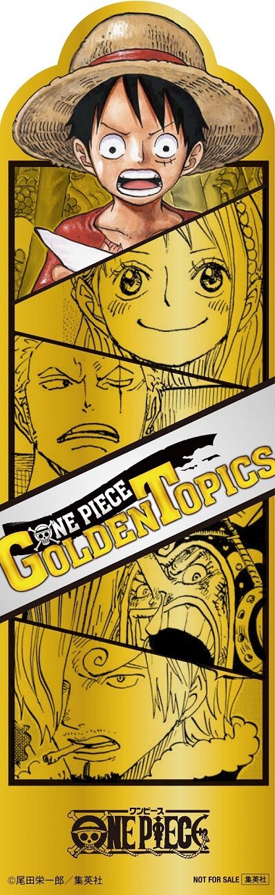 One Piece Golden Topics 賞品の 金のしおり C 尾田栄一郎 集英社 画像ギャラリー 5 8 コミックナタリー