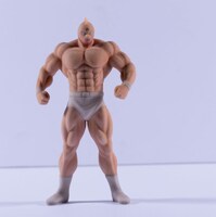 キン肉マン3Dフィギュア (c)関純一/週プレNEWS