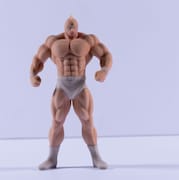 キン肉マン3Dフィギュア (c)関純一/週プレNEWS