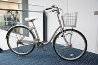 小野田坂道のママチャリ。ドラマのために特別に制作された。