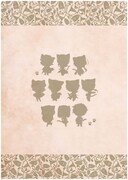 「A4クリアファイル」（全6種）の裏。