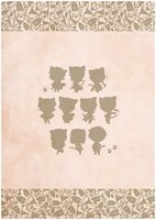 「A4クリアファイル」（全6種）の裏。