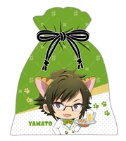 「目指せ！豪華弁当ルーレット」の景品のミニ巾着。