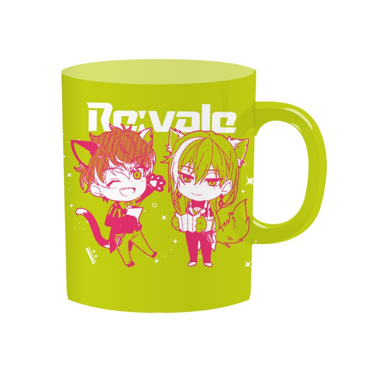 全5種のマグカップ。