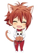 キャラクターたちは、イベント限定の猫耳姿で登場する。