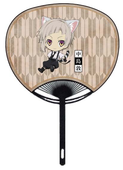 謎解きアトラクション報酬のうちわ（全11種）。