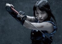 舞台「AZUMI 幕末編」より、川栄李奈演じるあずみ。