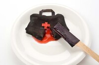 「『怪我しているねェ…治してやろうか？与謝野晶子の『君死給勿』プレート」（after）