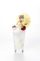 「敦と鏡花ちゃんの杏仁豆腐ドリンク」