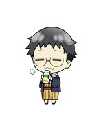 小野田坂道の描き下ろしイラスト。