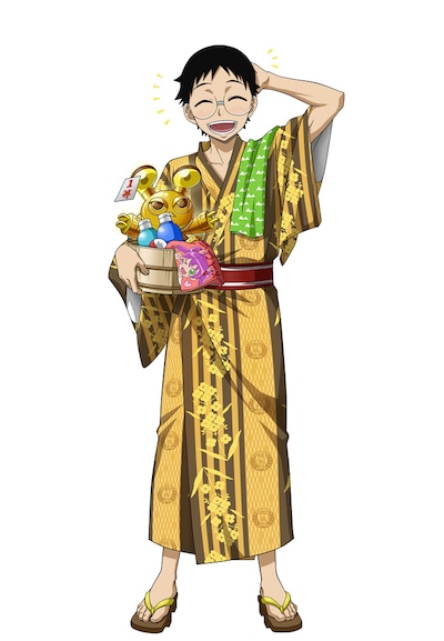 小野田坂道の描き下ろしイラスト。