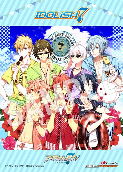 ゲーマーズにて「NATSU☆しようぜ！」を購入すると、特典として進呈される2L判ブロマイドの絵柄。