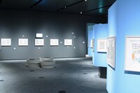「ドラえもん名作原画展 ミュージアムセレクション」の様子。 (c)Fujiko-Pro