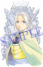 「荒川弘描きおろし全巻収納BOX」の絵柄。(c)2016 荒川弘・田中芳樹・講談社／「アルスラーン戦記」製作委員会・MBS