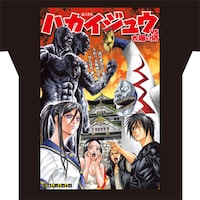 「『ハカイジュウVS太陽の塔』Tシャツ」（ブラック）