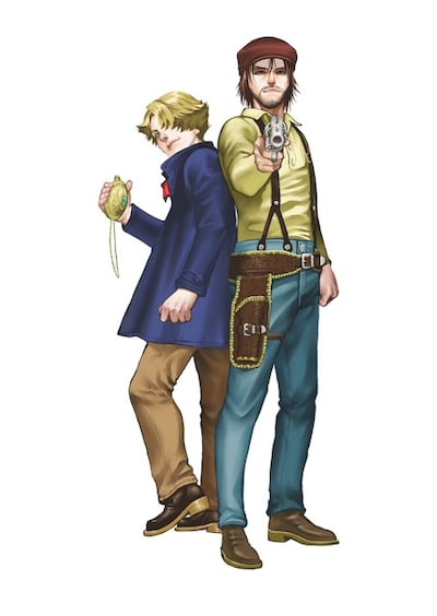 「海王ダンテ」と「PEACE MAKER」のコラボイラスト。