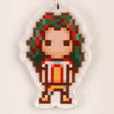 激レア　弱虫ペダル　ドット絵アクリルキーホルダー 巻島裕介＆東堂尽八セット 激レア 弱虫ペダル ドット絵アクリルキーホルダー 巻島裕介
