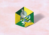 「絵柄が変わる妖怪六角パズルをつくろう！」より。