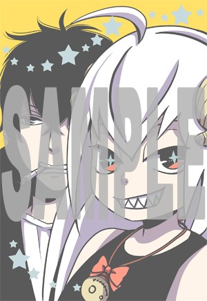アニメガで配布される特典の絵柄。