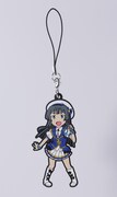 応募者全員サービスに登場した「アイドルマスター ミリオンライブ！」最上静香の特製ラバーストラップ。