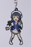 応募者全員サービスに登場した「アイドルマスター ミリオンライブ！」最上静香の特製ラバーストラップ。