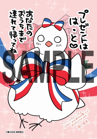 「フランスはとにっき」のCOMIC ZIN特典。