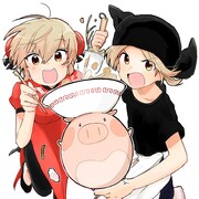 渡辺三沙紀「ダシはトリガラ！ ～ラーメン屋さんとブタ物語～」カット