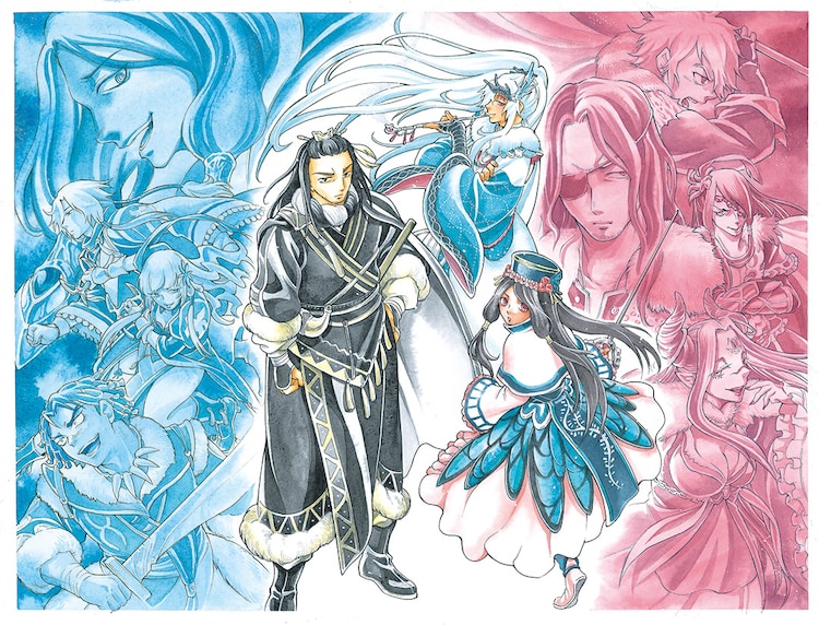 佐久間結衣が Thunderbolt Fantasy 東離劍遊紀 をマンガ化 虚淵玄と対談も コミックナタリー