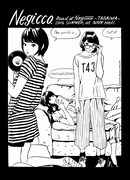 「江口寿史×Negicco T-shirts BLACK」