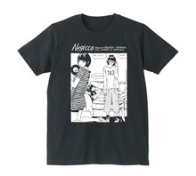 「江口寿史×Negicco T-shirts BLACK」