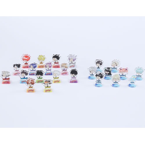 会場のガチャ機で販売される「アクリルminiフィギュア」。