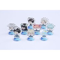 会場のガチャ機で販売される「アクリルminiフィギュア」。