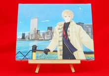 成田美名子「CIPHER」のキャンバスパネル。