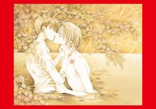 清水玲子「輝夜姫」のサイン入り高級複製原画。