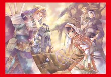 葉鳥ビスコ「桜蘭高校ホスト部」のサイン入り高級複製原画。