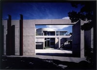 中原中也記念館の外観。