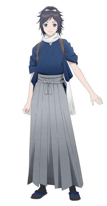 大和守安定のキャラクターイラスト。(c)2016 アニメ『刀剣乱舞-花丸-』製作委員会