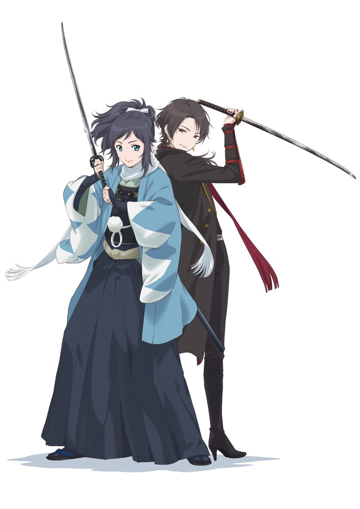 アニメ「刀剣乱舞-花丸-」のティザービジュアル。(c)2016 アニメ『刀剣乱舞-花丸-』製作委員会