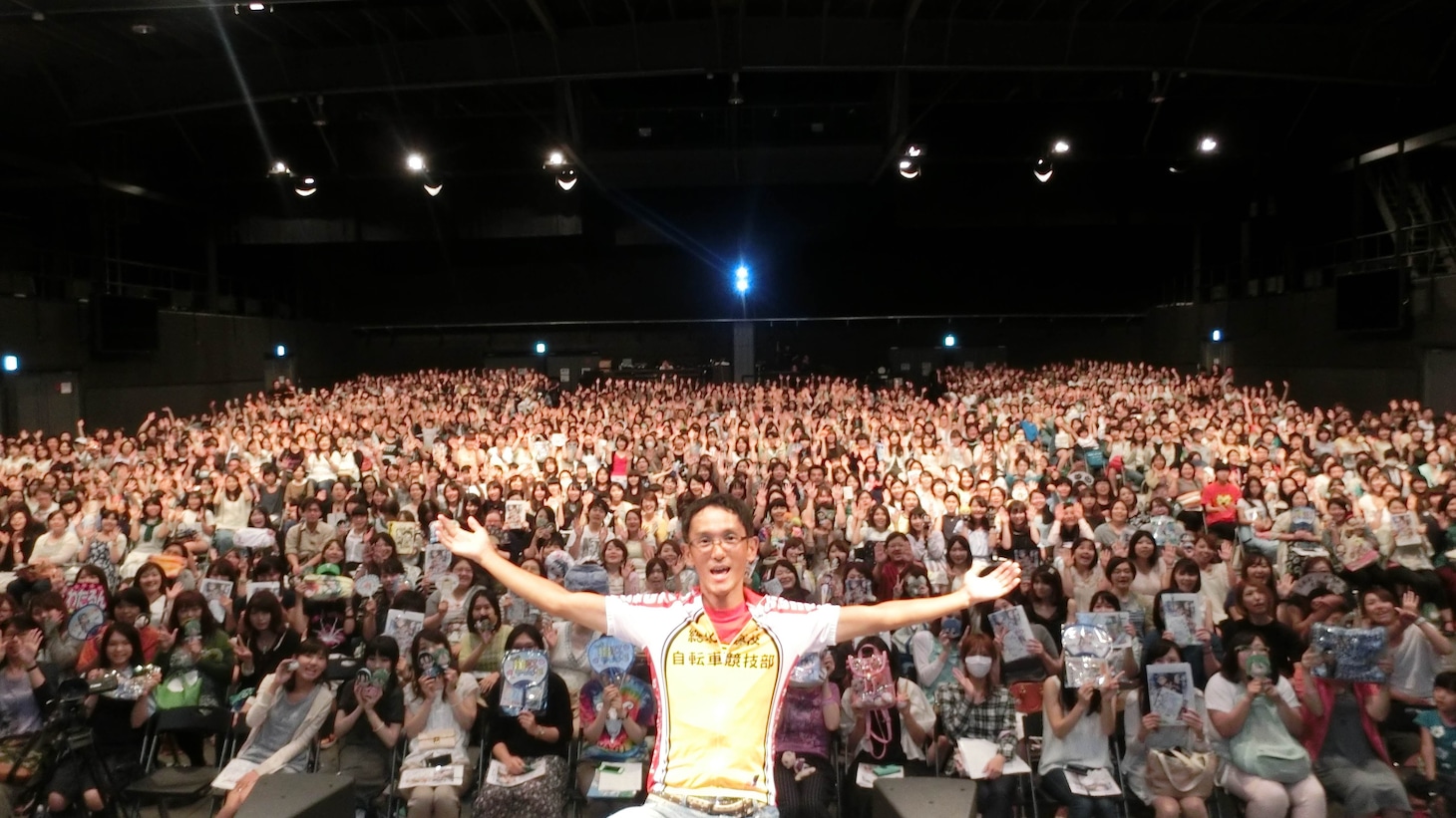 過去の「ペダルナイト」の様子。