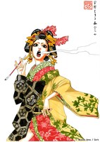 「さくらん」イラスト