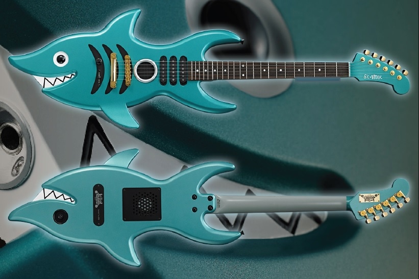 「ONE PIECE ブルック SHARK GUITAR」
