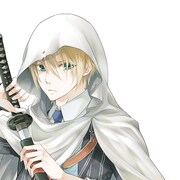 白魚ことねによる「刀剣乱舞-ONLINE-」のイラスト。本書掲載作品は、PCブラウザゲーム・iOS版/Android版アプリ「刀剣乱舞-ONLINE-」をそれぞれの作者が独自の解釈に基づき制作したもの。原案：「刀剣乱舞-ONLINE-」より (DMM GAMES/Nitroplus)