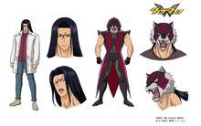 藤井タクマ/タイガー・ザ・ダークの設定画。 (c)梶原一騎・辻なおき/講談社 (c)テレビ朝日・東映アニメーション